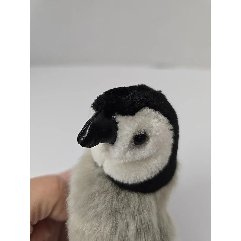 Folkmanis Emperor Penguin Mini Finger Puppet Plush 4 Inch Stuffed Animal Toy